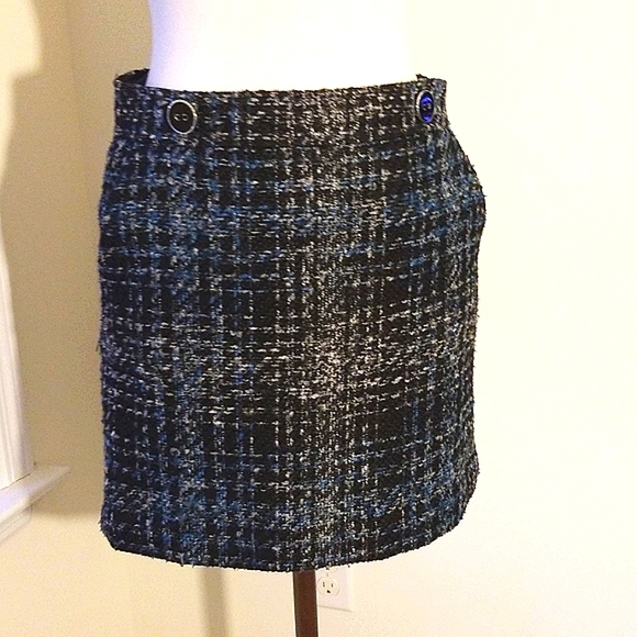 Ann Taylor ❣️for Loft Petites Tweed Skirt - Picture 1 of 6